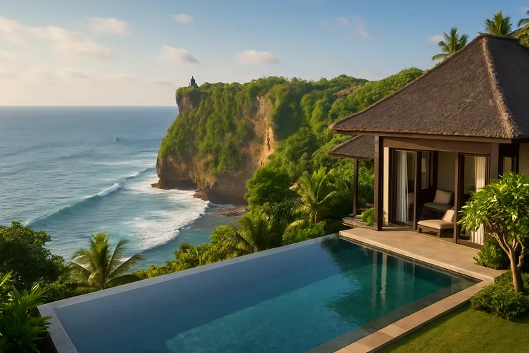 Verkenning van uluwatu: een paradijs voor luxe en cultuur